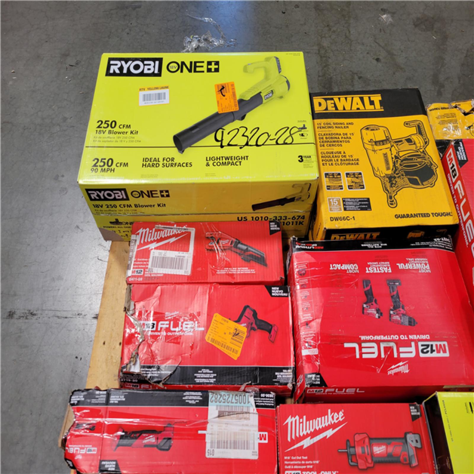 CALIFORNIA AS-IS TOOL PALLET
