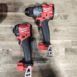 HOUSTON LOCATION - AS-IS MILWAUKEE FUEL 18V Lithium-Ion Brushless Cordless Hammer Drill and Impact Driver Combo Kit (2-Tool) with 2 Batteries