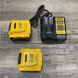 AS-IS DEWALT 20V MAX Lithium-Ion Battery Kit with 5.0Ah and 2.0Ah Battery and Charger
