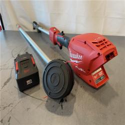 AS-IS - Milwaukee M18 FUEL 18V 16 in. Brushless Cordless Battery Powered String Trimmer W/QUIK-LOK Attachment Kit