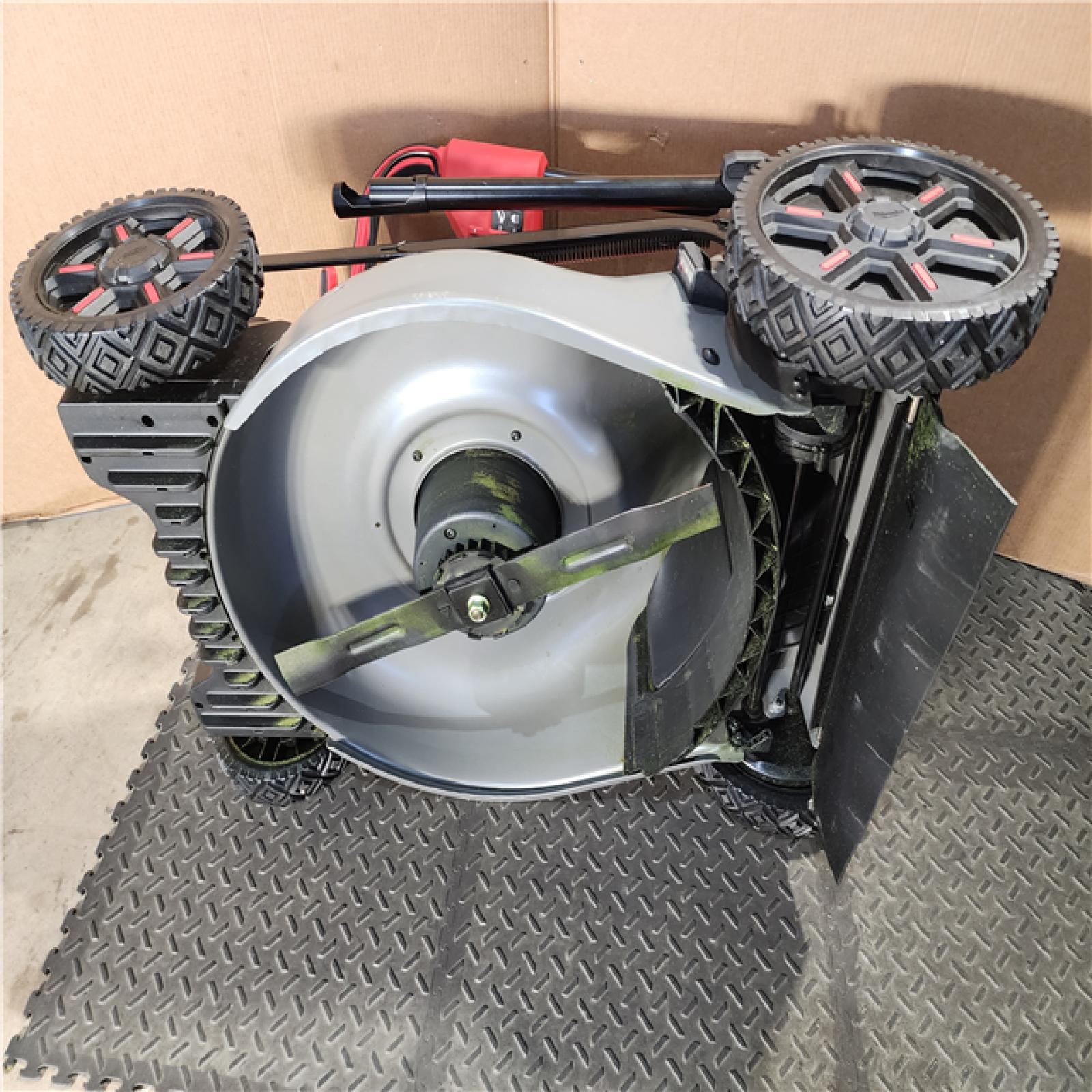 HOUSTON LOCATION - AS-IS M18 FUEL Brushless Cordless 21 in. Walk Behind Dual Battery Self-Propelled Mower W/(2) 12.0Ah Battery and Rapid Charger