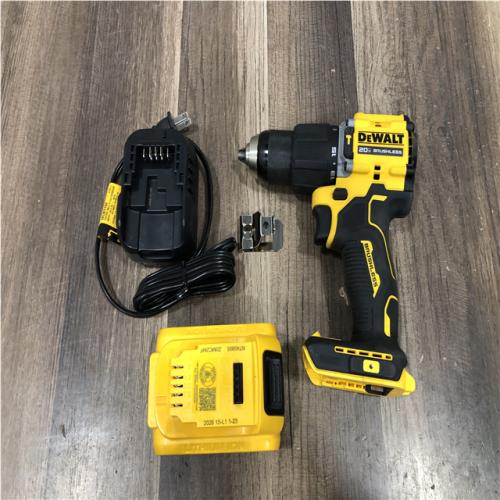 AS-IS DEWALT ATOMIC 20V Lithium-Ion Cordless 1/2 in. Hammer Drill Kit
