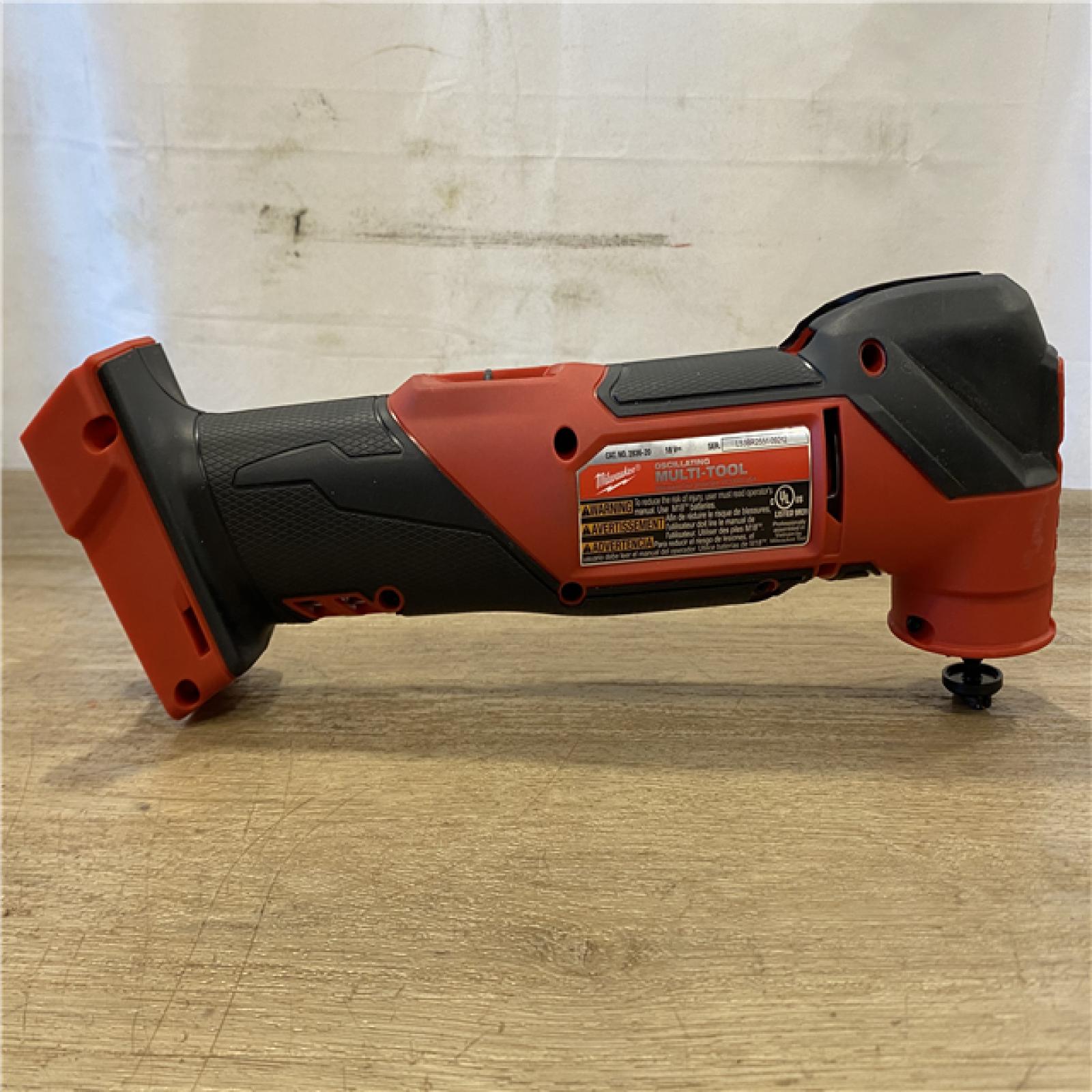 AS-IS Milwaukee FUEL 18V Lithium-Ion Cordless Brushless Oscillating Multi-Tool (Tool-Only)