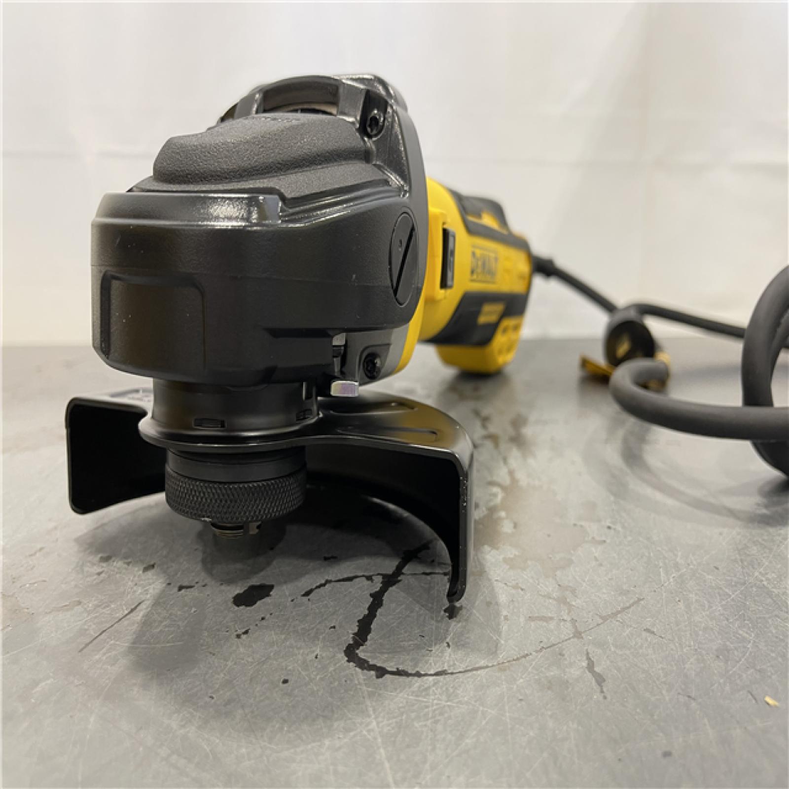 AS-IS - DEWALT 13 Amp Corded 5 in. Brushless Angle Grinder with Slide Switch