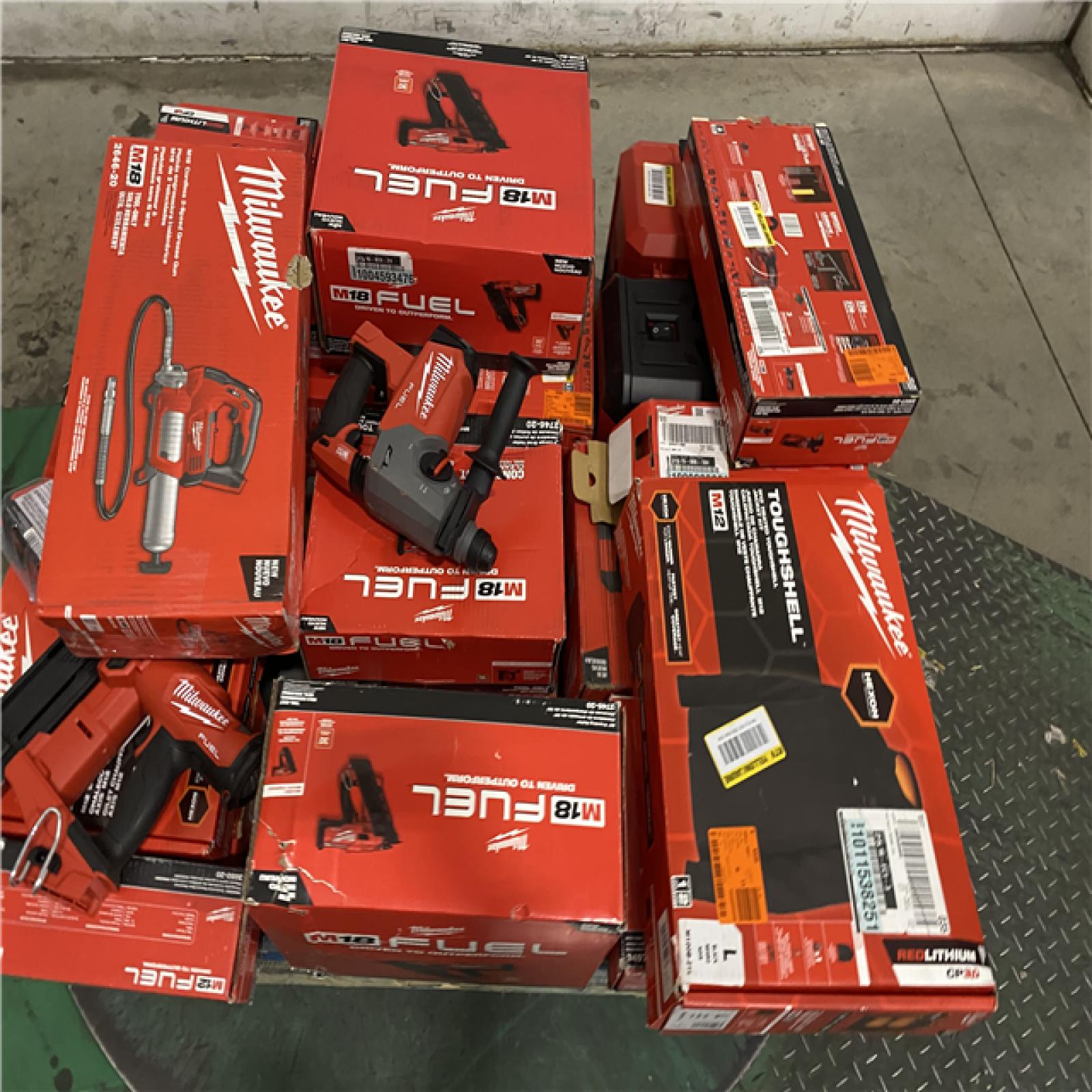 Dallas Location - As-Is MILWAUKEE Tool Pallet