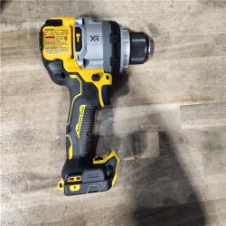 HOUSTON LOCATION - AS-IS (APPEARS LIKE NEW) DEWALT 20V XR Lithium-Ion Cordless Hammer Drill Kit with 8.0 Ah Battery  Charger and Kit Bag
