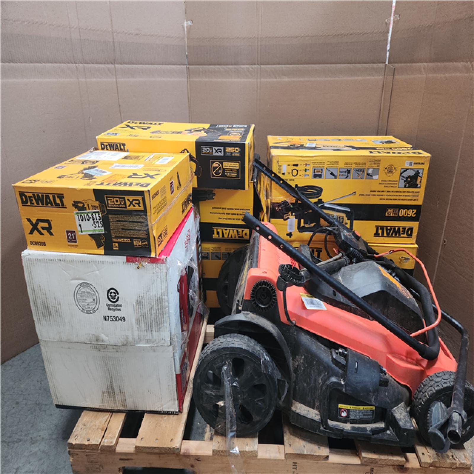 CALIFORNIA AS-IS TOOL PALLET