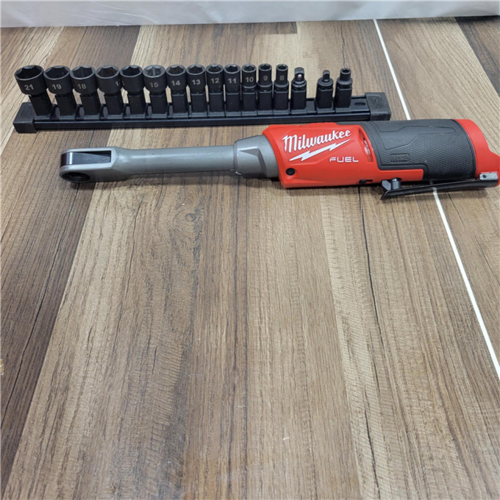 AS-IS Milwaukee M12 FUEL INSIDER Extended Reach Box Ratchet
