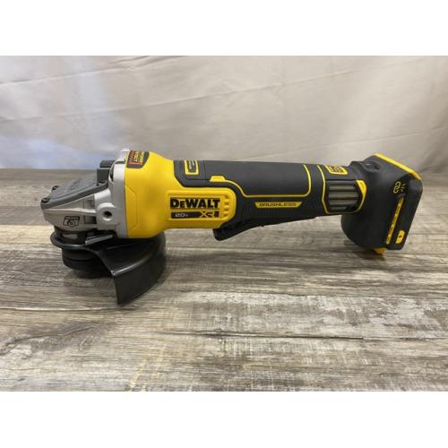 AS-IS DEWALT 20V XR Cordless 4-1/2. in. to 5 in. Variable Speed Angle Grinder (Tool Only)