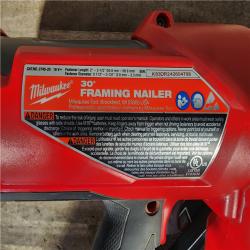 HOUSTON LOCATION - AS-IS M18 FUEL 3-1/2 in. 18-Volt 30-Degree Lithium-Ion Brushless Cordless Framing Nailer (Tool-Only)