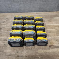 HOUSTON LOCATION - AS-IS DEWALT BATTERY PACK QTY - 15