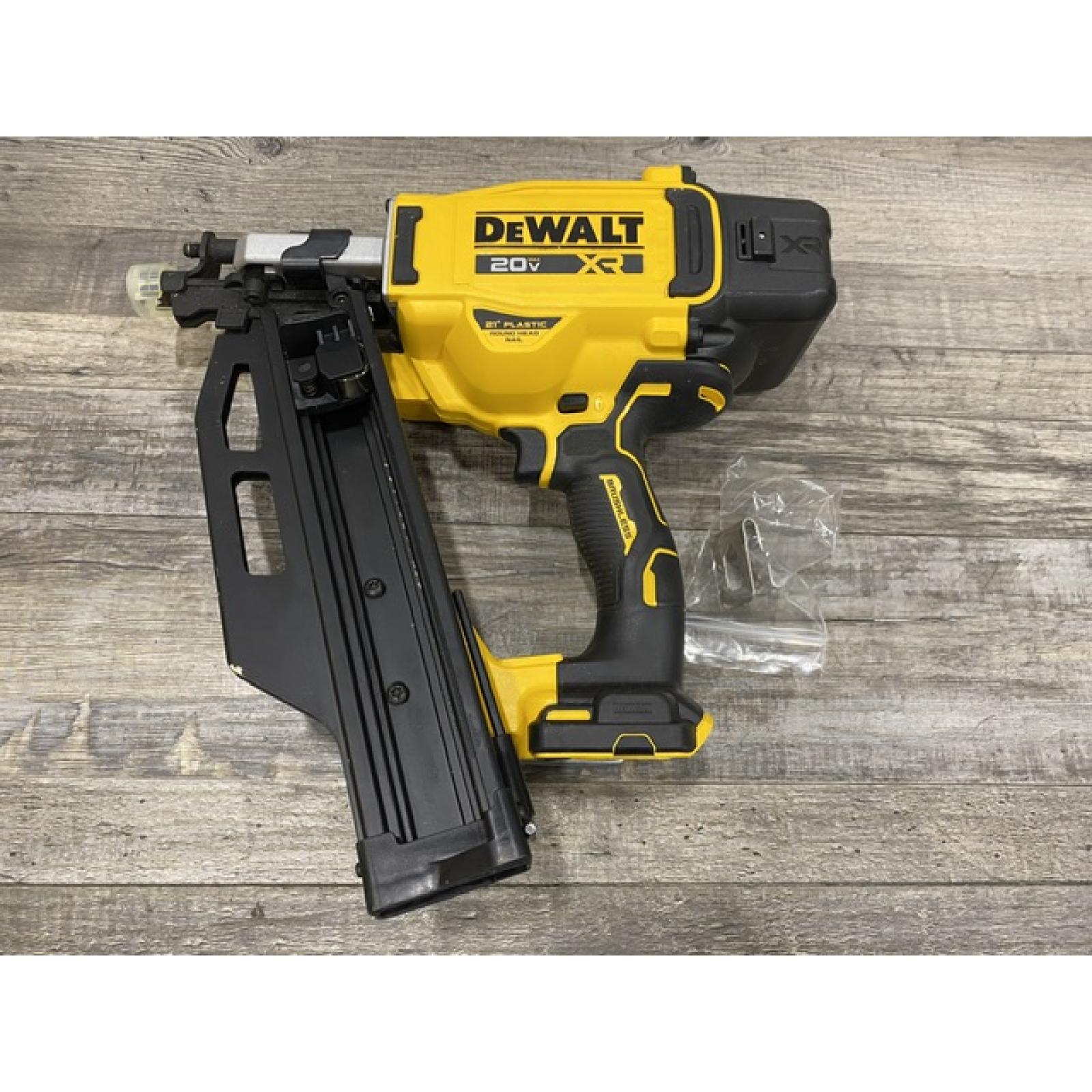 AS-IS DEWALT 20-Volt 21° Cordless Framing Nailer (Tool-Only)
