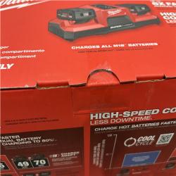 NEW - Milwaukee 18V Dual Bay Simultaneous Super Charger (Tool-Only)