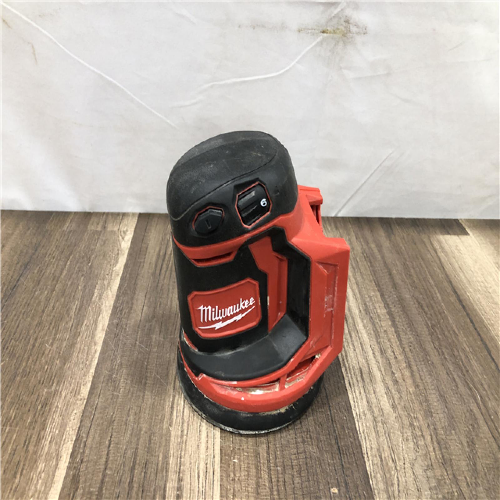 AS-IS Milwaukee 18V Lithium-Ion Cordless 5 in. Random Orbit Sander (Tool-Only)