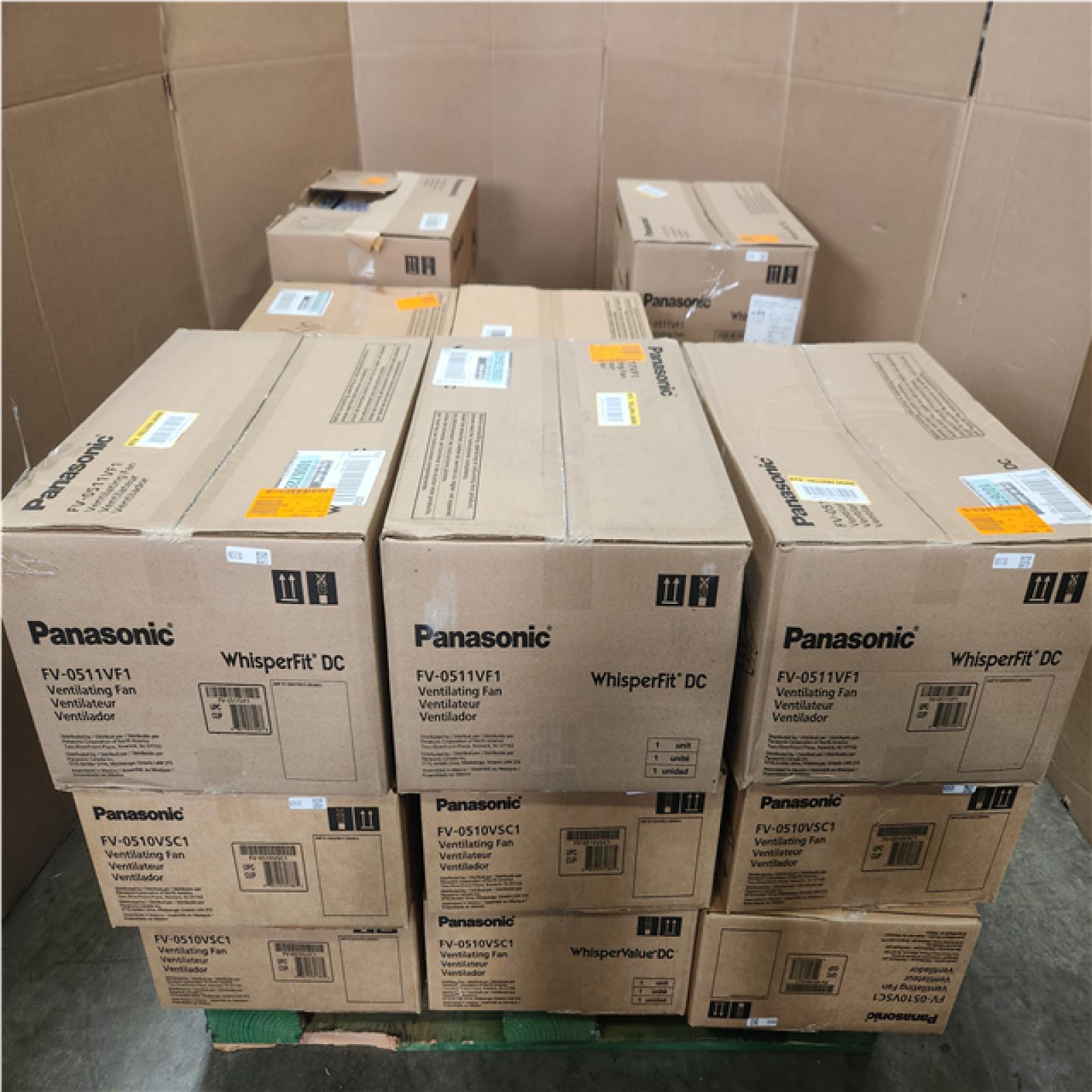 Phoenix NEW Mixed Pallet of Panasonic (25 Boxes)