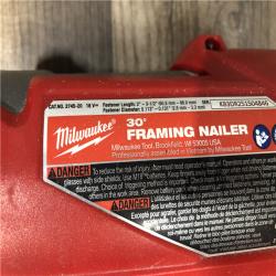 AS-IS Milwaukee FUEL 3-1/2 in. 18-Volt 30-Degree Lithium-Ion Brushless Cordless Framing Nailer (Tool-Only)