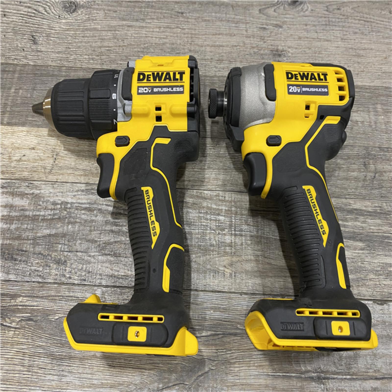 AS-IS DEWALT ATOMIC 20-Volt MAX Lithium-Ion Cordless (2-Tool) Combo Kit