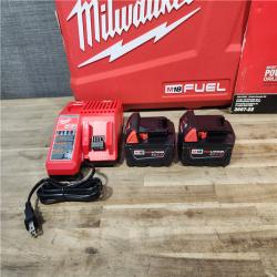 HOUSTON LOCATION - AS-IS MILWAUKEE FUEL 18V Lithium-Ion Brushless Cordless Hammer Drill and Impact Driver Combo Kit