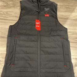AS-IS Milwaukee Men's X-Large 12-Volt Lithium-Ion Cordless Axis Black Heated Vest Kit