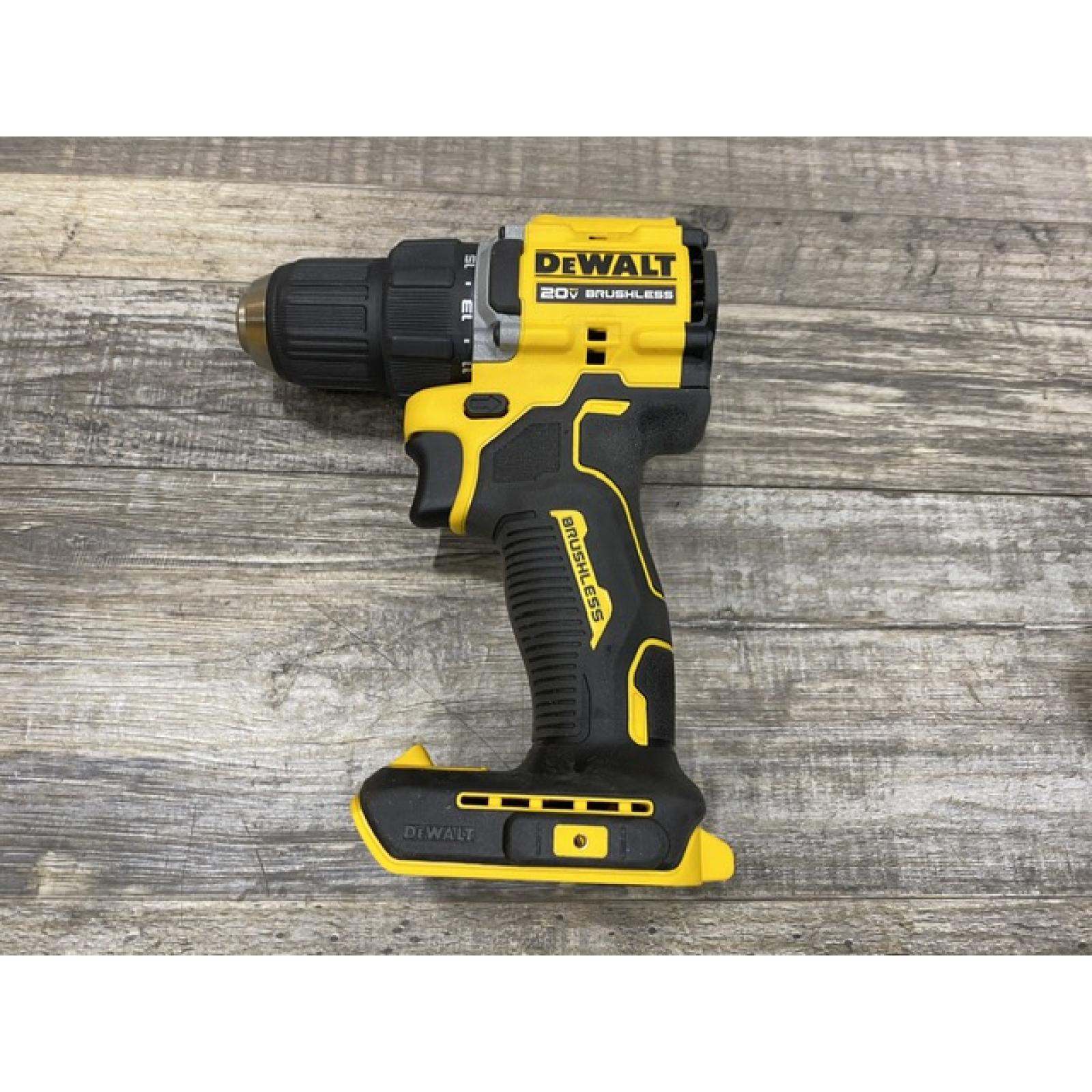 AS-IS DEWALT Atomic 20V Lithium-Ion Cordless Compact 1/2 in. Drill/Driver Kit