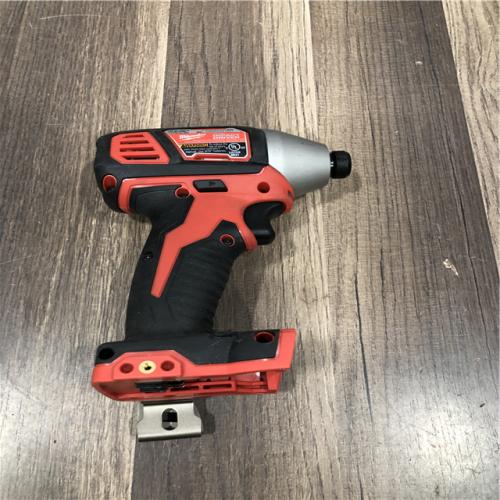 AS-IS Milwaukee 18V Lithium-Ion Cordless 1/4 in. Hex Impact Driver (Tool-Only)