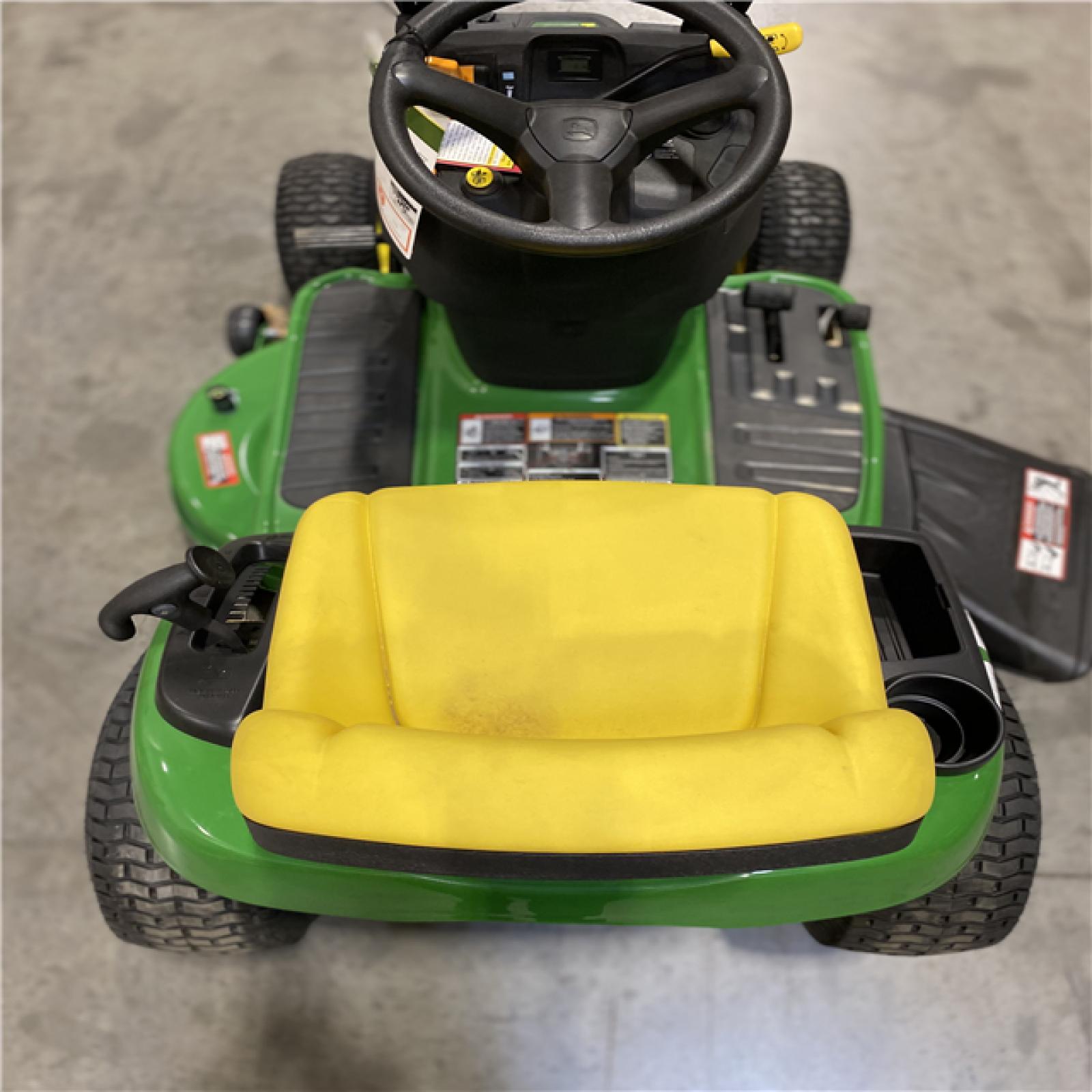 Dallas Location - As-Is John Deere S100 42 in. 17.5 HP Gas Hydrostatic Riding Lawn Mower