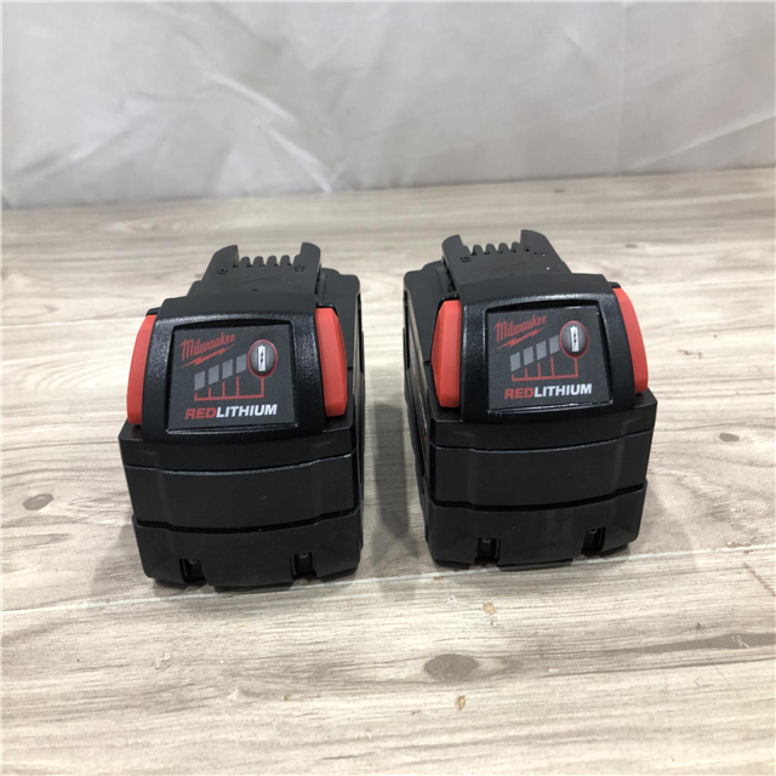 AS-IS Milwaukee 18-Volt Lithium-Ion XC Starter Kit