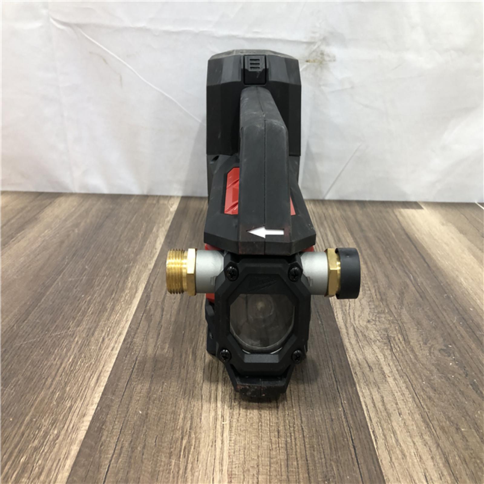 AS-IS Milwaukee 18-Volt 1/4 HP Lithium-Ion Cordless Transfer Pump (Tool Only)