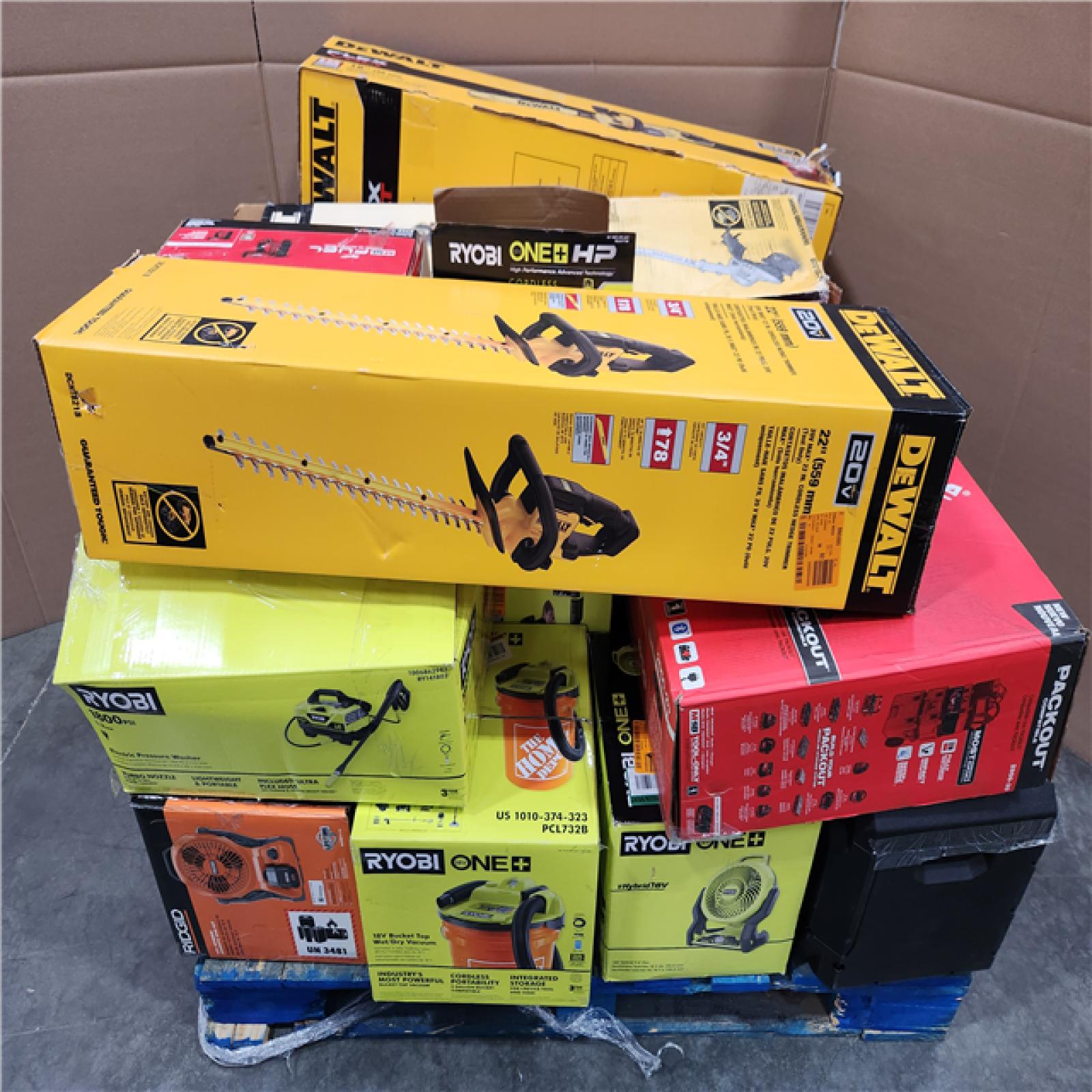 CALIFORNIA AS-IS TOOL PALLET