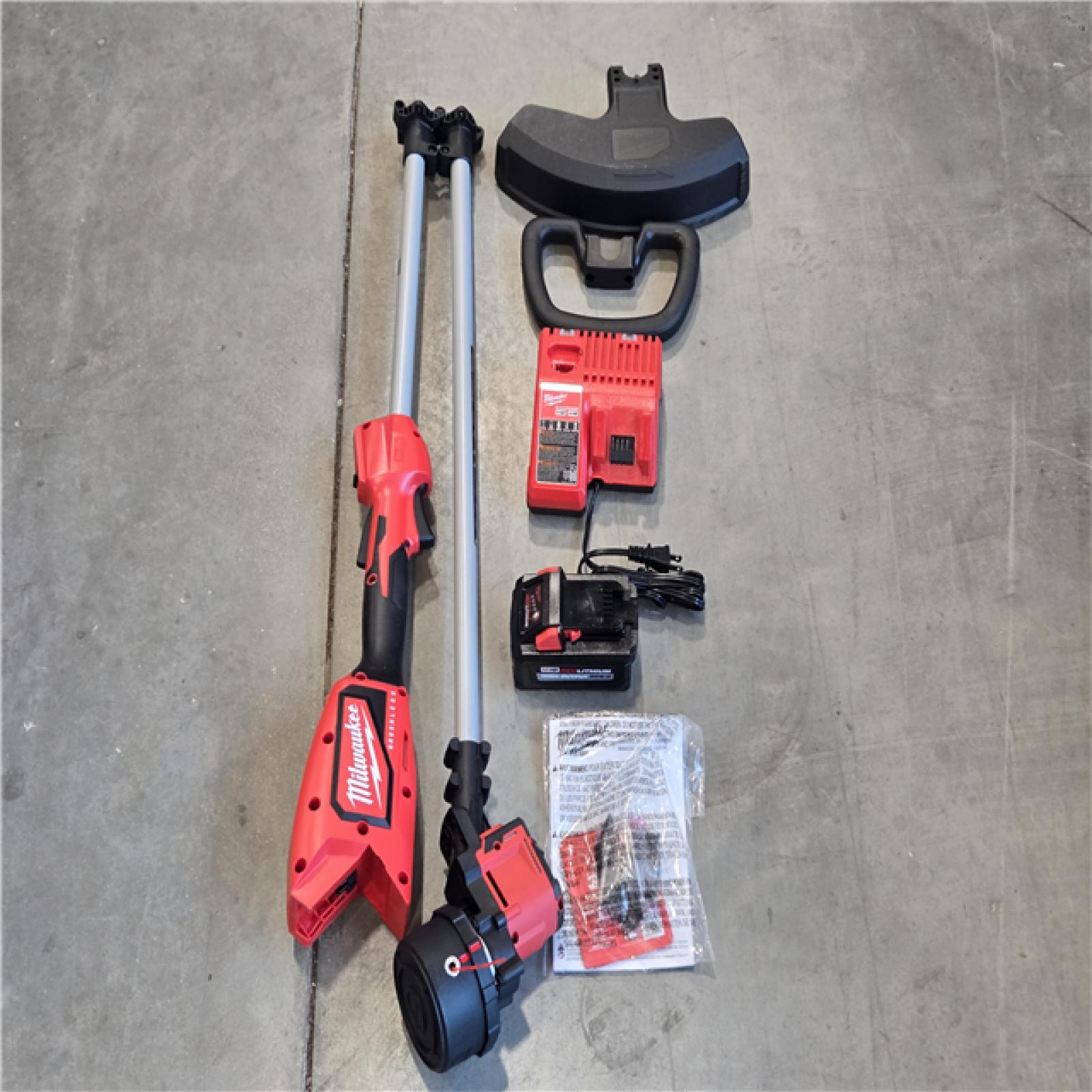 AS-IS Milwaukee M18 Battery String Trimmer Kit
