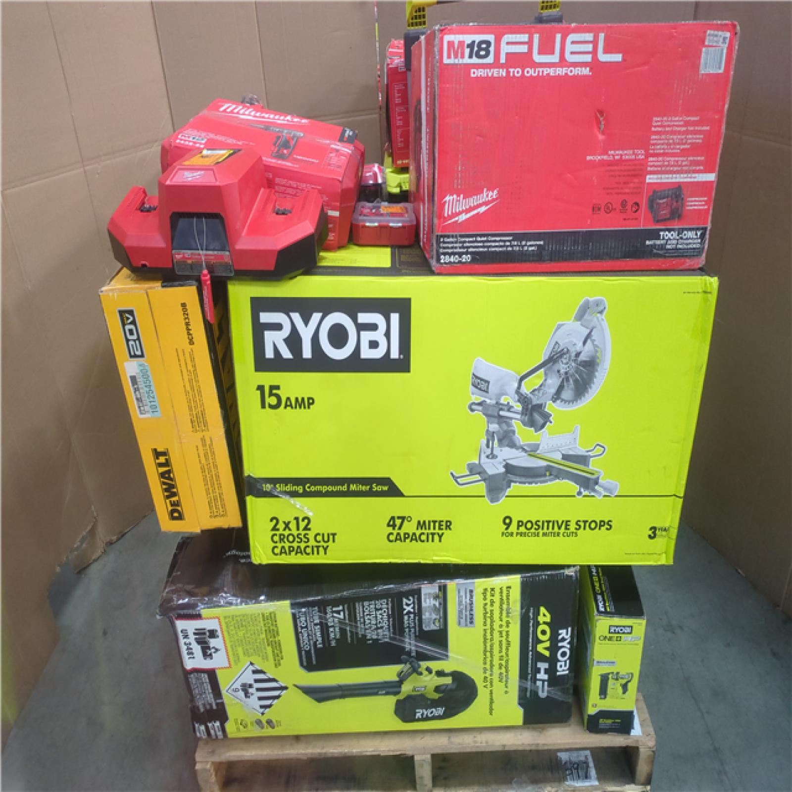 CALIFORNIA AS-IS TOOL PALLET