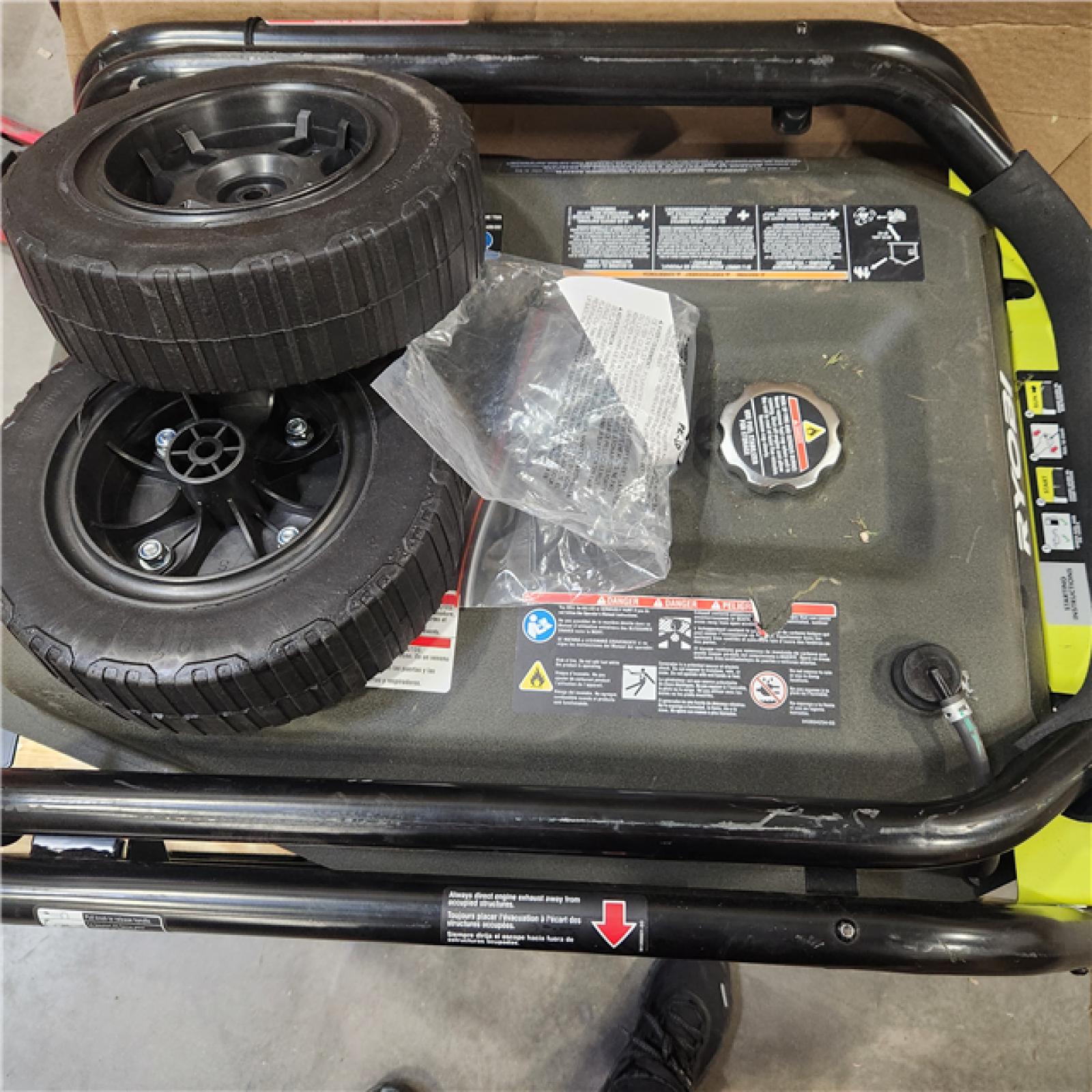 Dallas Location - As-Is RYOBI RYOBI 6,800-Watt Gasoline Portable Generator