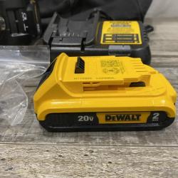 AS-IS DEWALT 20V MAX Lithium-Ion 15-Degree Electric Cordless Roofing Nailer Kit