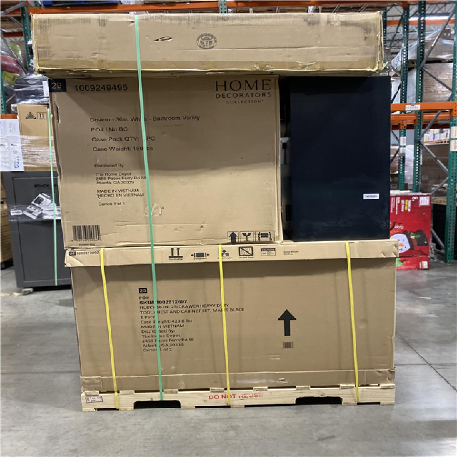 DALLAS LOCATION- AS-IS HOME IMPROVEMENT PALLET