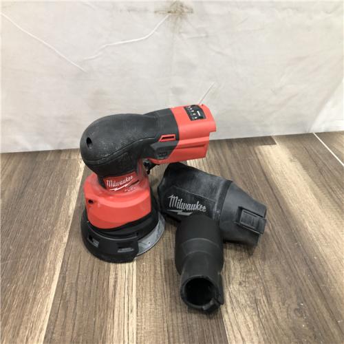 AS-IS Milwaukee 18V Lithium-Ion Brushless Cordless FUEL 5 in. Random Orbit Sander (Tool-Only)