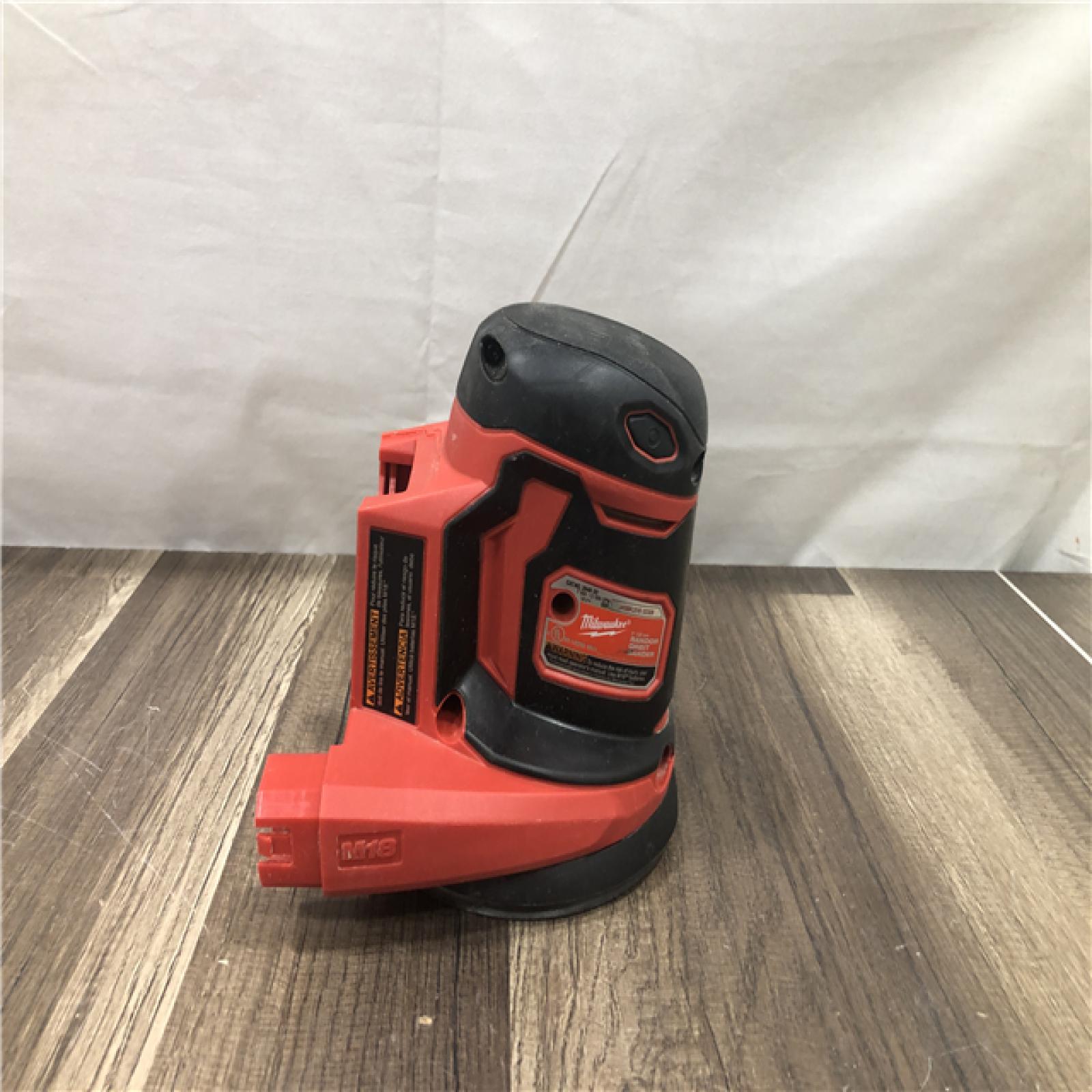AS-IS Milwaukee M18 18V Lithium-Ion Cordless 5 in. Random Orbit Sander (Tool-Only)