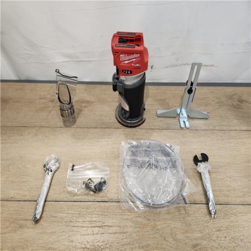 AS-IS- Milwaukee M18 FUEL 18V Cordless Li-Ion Compact Router - Bare Tool