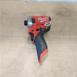 AS-IS- Milwaukee FUEL SURGE 12V Lithium-Ion Brushless Cordless 1/4 in. Hex Impact Driver Compact Kit
