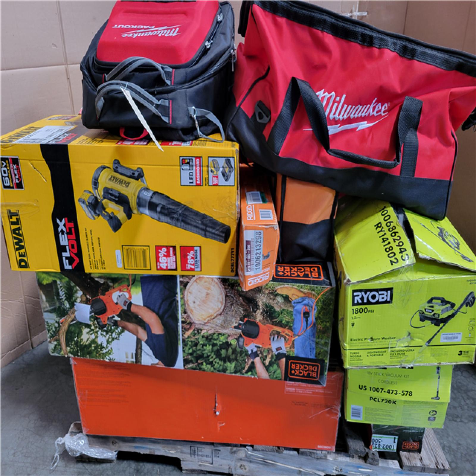 CALIFORNIA AS-IS TOOL PALLET