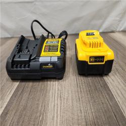 AS-IS DEWALT 20-Volt Maximum XR 5.0 Ah Battery Pack and Charger