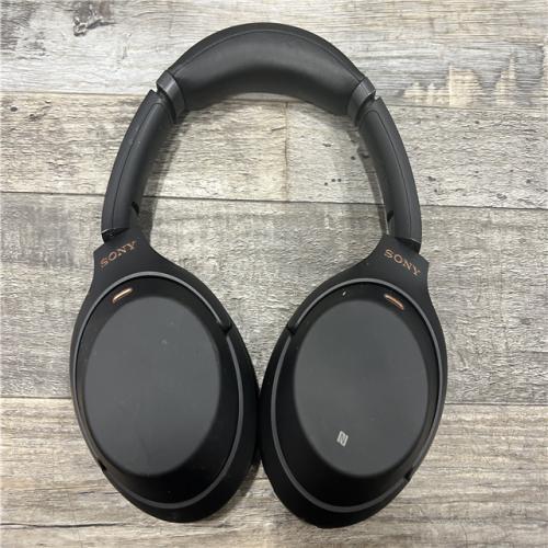AS-IS Sony WH1000XM3 Black Wireless Bluetooth Headphones