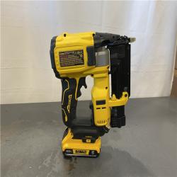 AS-IS - DeWalt ATOMIC 20V MAX Lithium Ion Cordless 23 Gauge Pin Nailer Kit