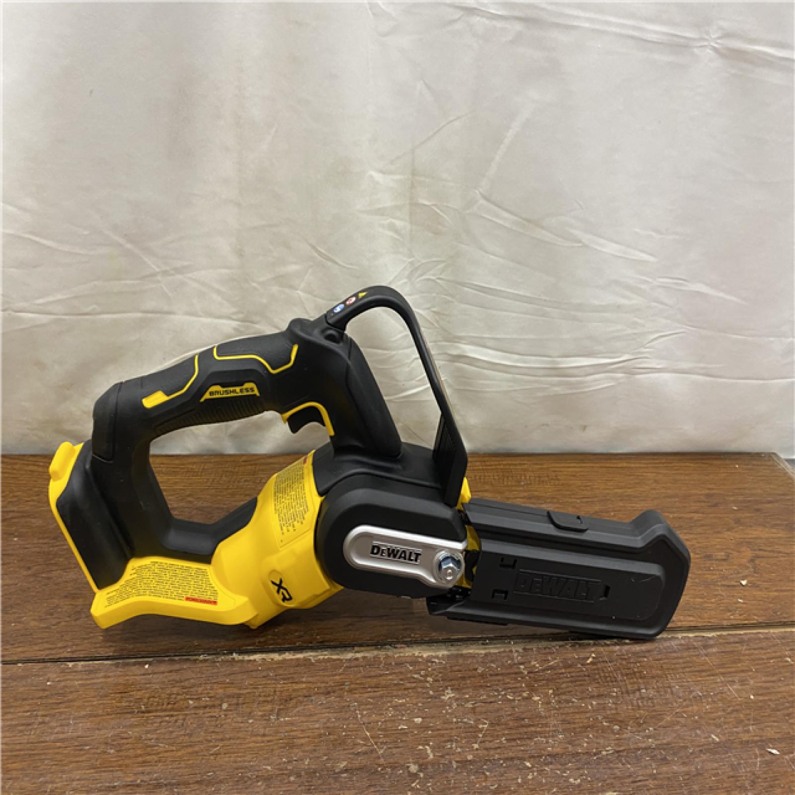 AS-IS 20V MAX 8 in. Brushless Cordless Battery Powered Pruning Chainsaw (Tool Only)