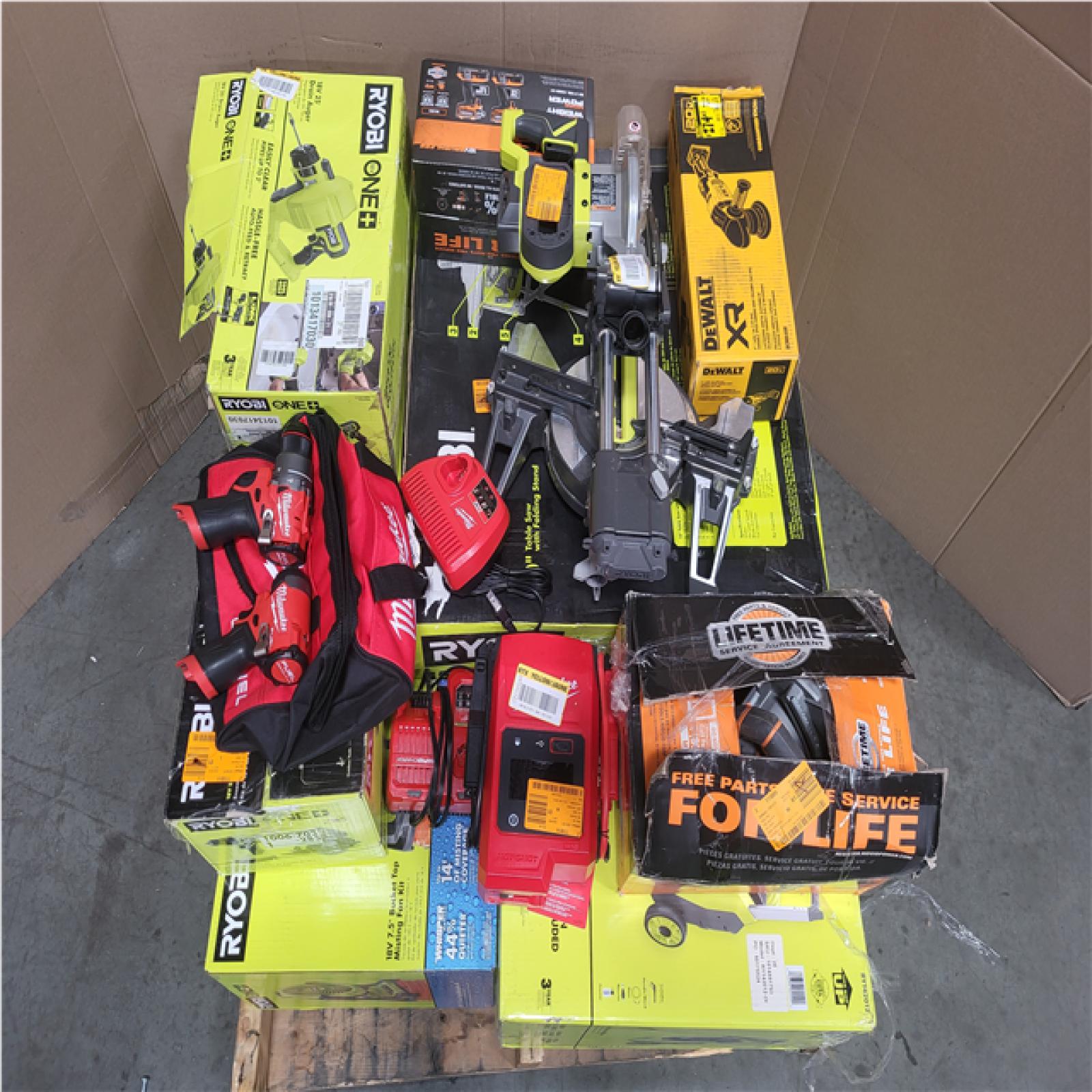 CALIFORNIA AS-IS TOOL PALLET