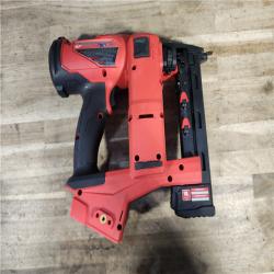 HOUSTON LOCATION - AS-IS MILWAUKEE FUEL 18-Volt Lithium-Ion Brushless Cordless 18-Gauge 1/4 in. Narrow Crown Stapler (Tool-Only)