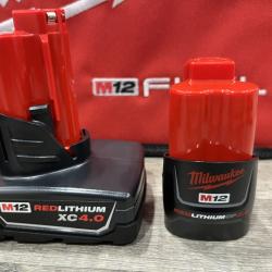 AS-IS Milwaukee FUEL 12V Lithium-Ion Brushless Cordless 1/2 in. Drill Driver Kit