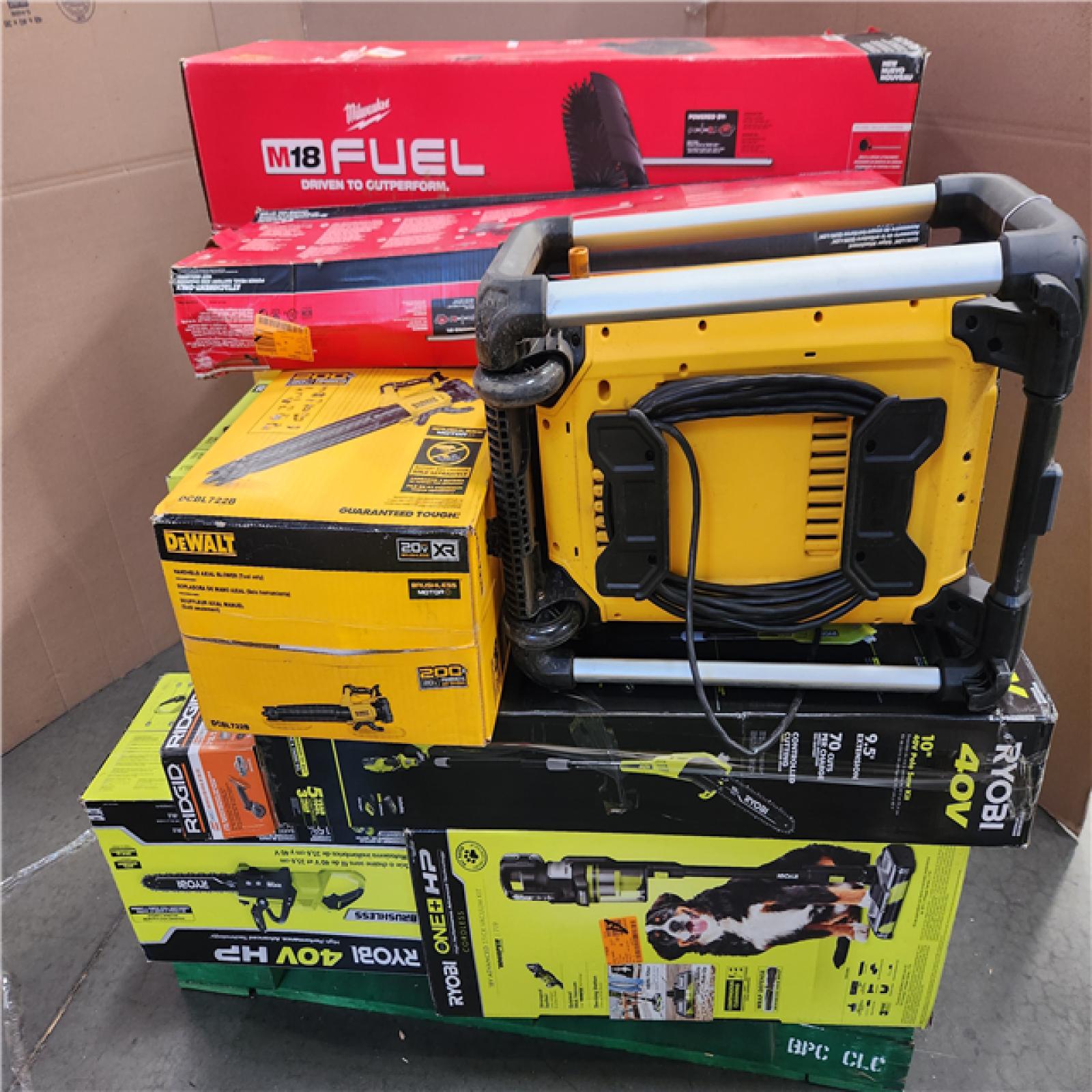 CALIFORNIA AS-IS TOOL PALLET