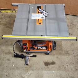 RIGID 15 Amp 10 in. Portable Corded Pro Jobsite Table Saw with Stand