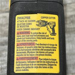 AS-IS DEWALT IMPACT CONNECT Copper Pipe Cutter Attachment