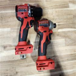 HOUSTON LOCATION - AS-IS Milwaukee  18-Volt Lithium-Ion Brushless Cordless Compact Hammer Drill/Impact Combo Kit